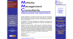 Desktop Screenshot of mcnultymanagementconsultants.com